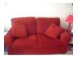 Scs red sofa only 15mth old. I have for sale my....